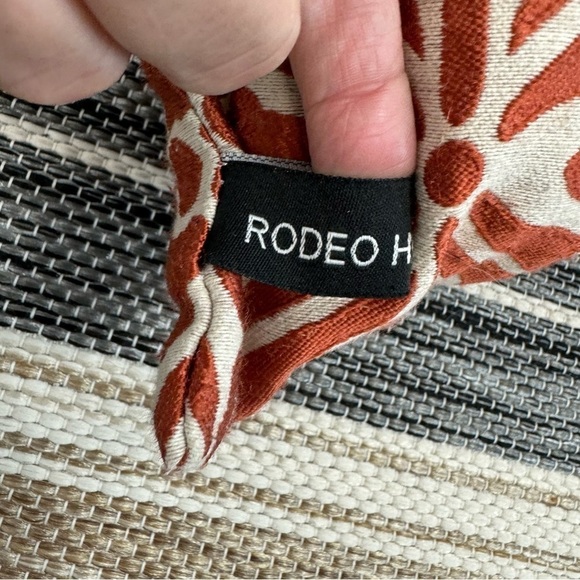 Rodeo Home Printed Decorative Square Pillow - Picture 4 of 8